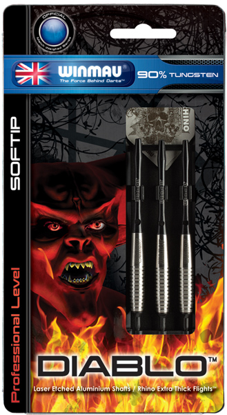 Softdart DIABLO - 90% Wolfram - 16g &amp; 18g - +/- 0.1g