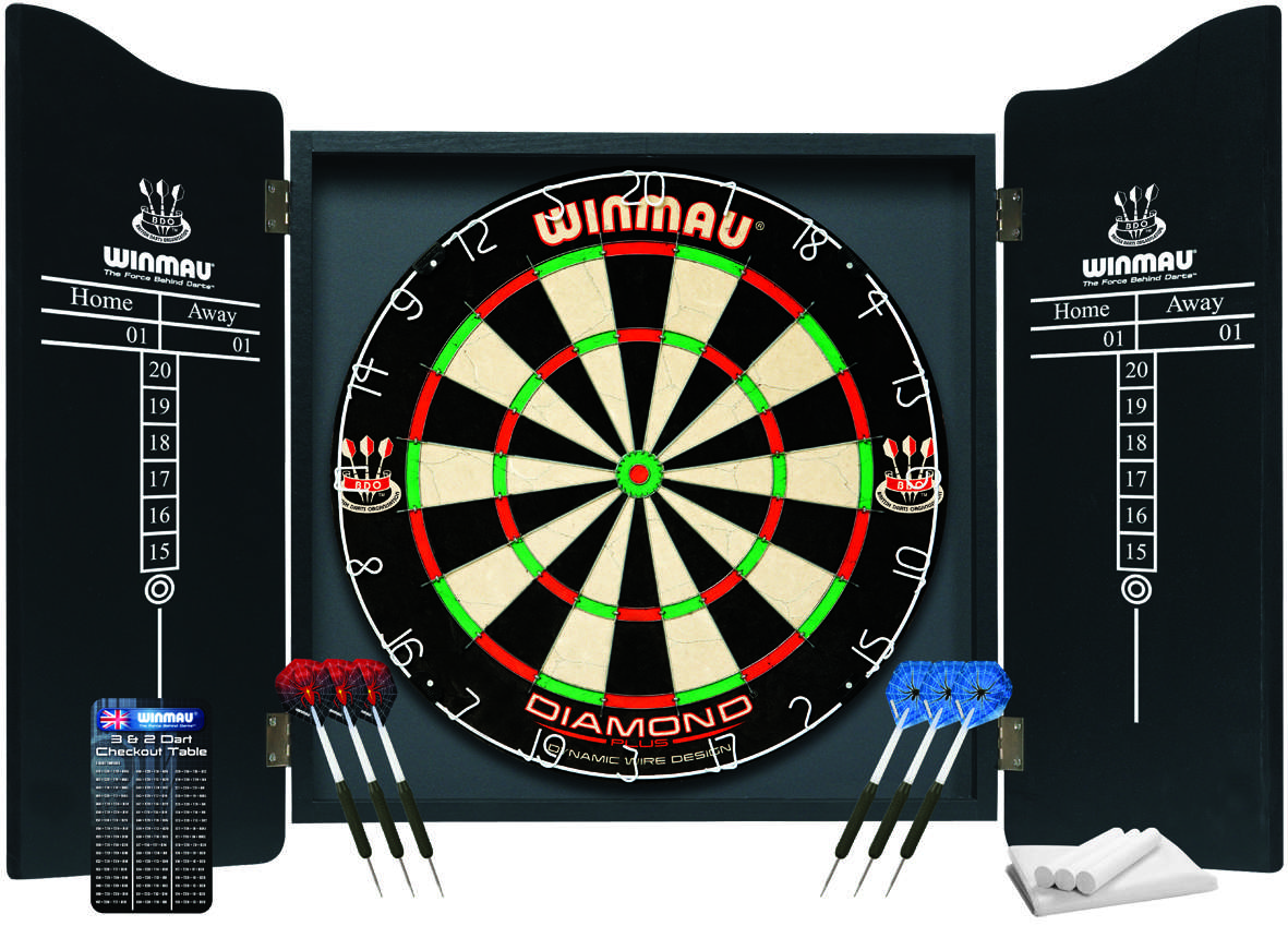 WINMAU Professional Darts Set für Steel- & Softdarts