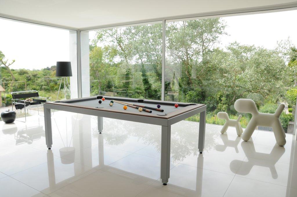 Fusiontable - Aluminium Matt Pulverbeschichtet