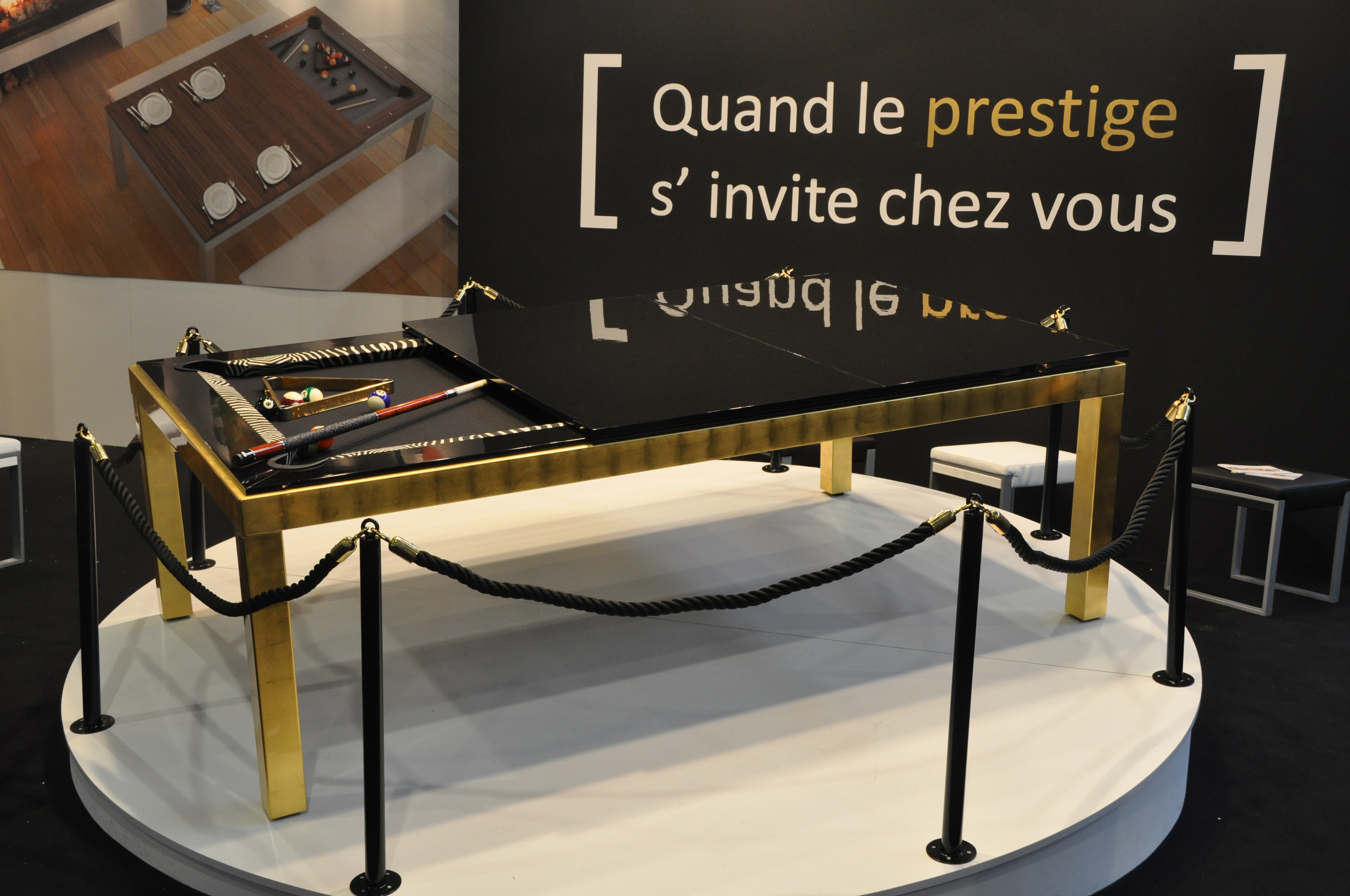 Fusiontable - GOLD - 24 K vergoldet