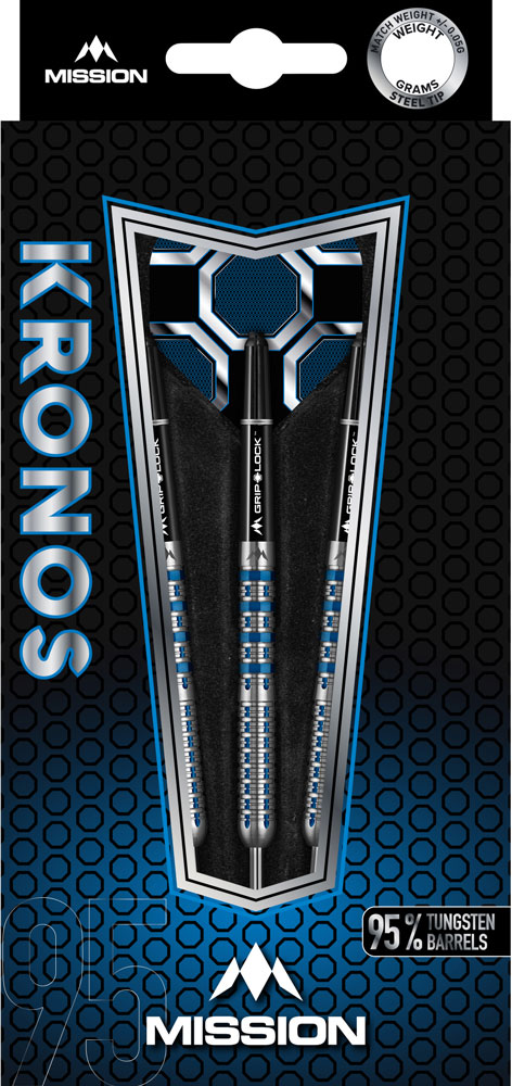 MISSION KRONOS Darts Steel - M2 - 22g - 95% T - ±0.05g