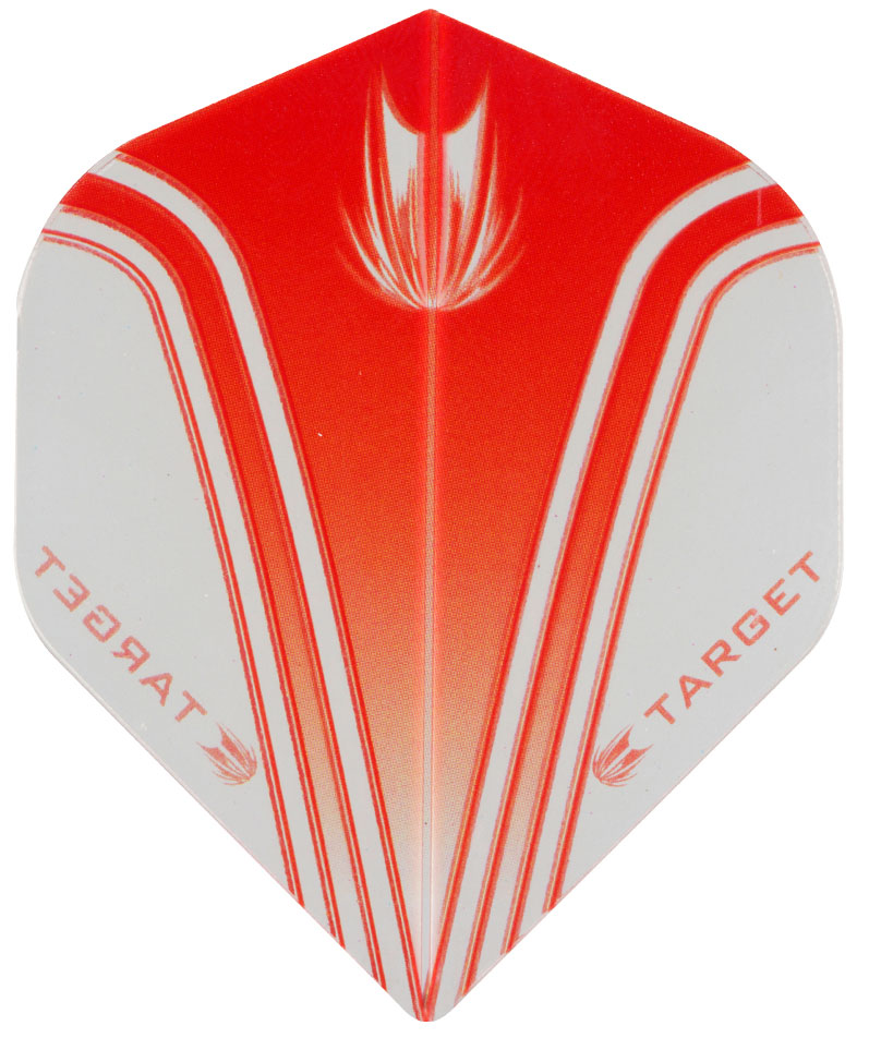 TARGET VISION PRO 100 - Flight - 3 Stück - Simple Red