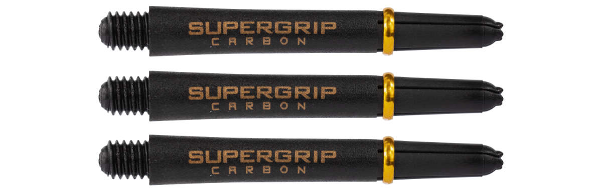 HARROWS Supergrip Carbon - Shafts - MIDI (40 mm) - 3 Stück