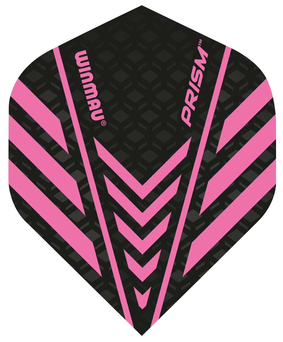 WINMAU PRISM Flights - PINK - 3 Stück - Extra stark!