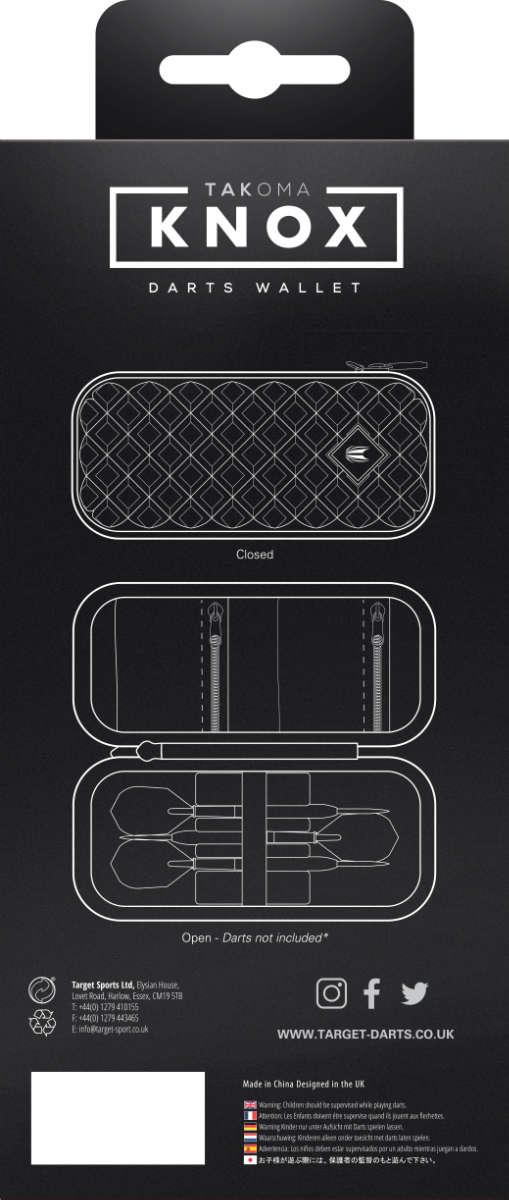 Dart-Tasche TARGET TAKOMA KNOX - SILVER