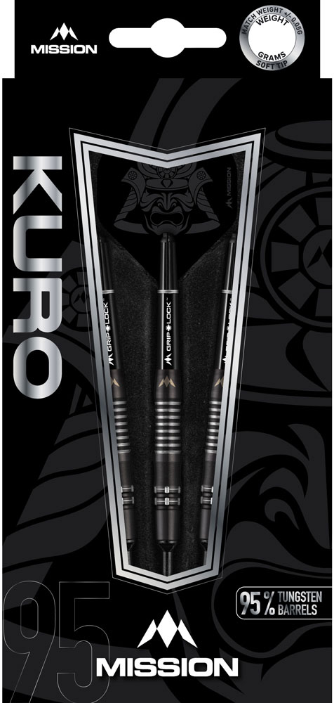 MISSION KURO E-Darts - M2 - 18g - 95% T - ±0.05g