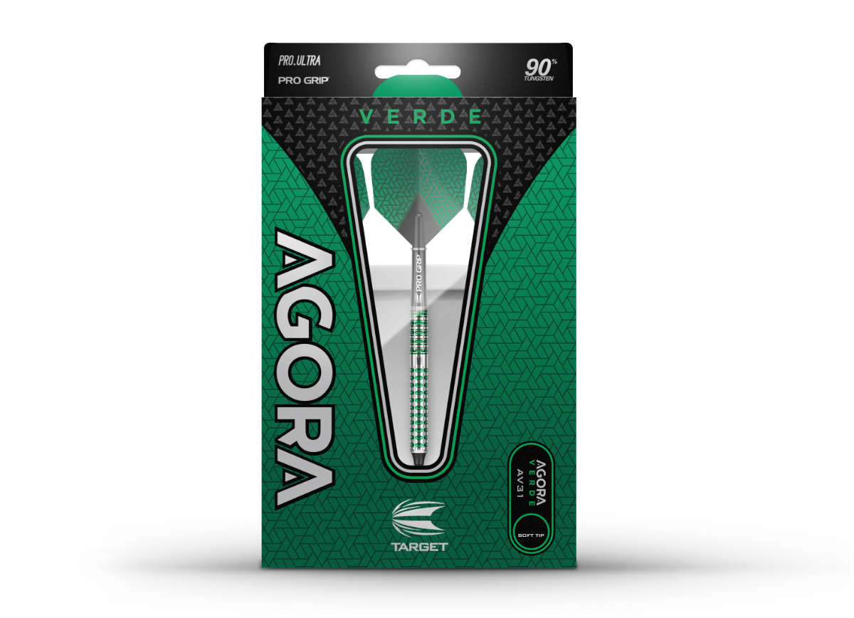 TARGET AGORA VERDE AV31 - E-Darts - 18g (+/- 0.05g) - 90% T