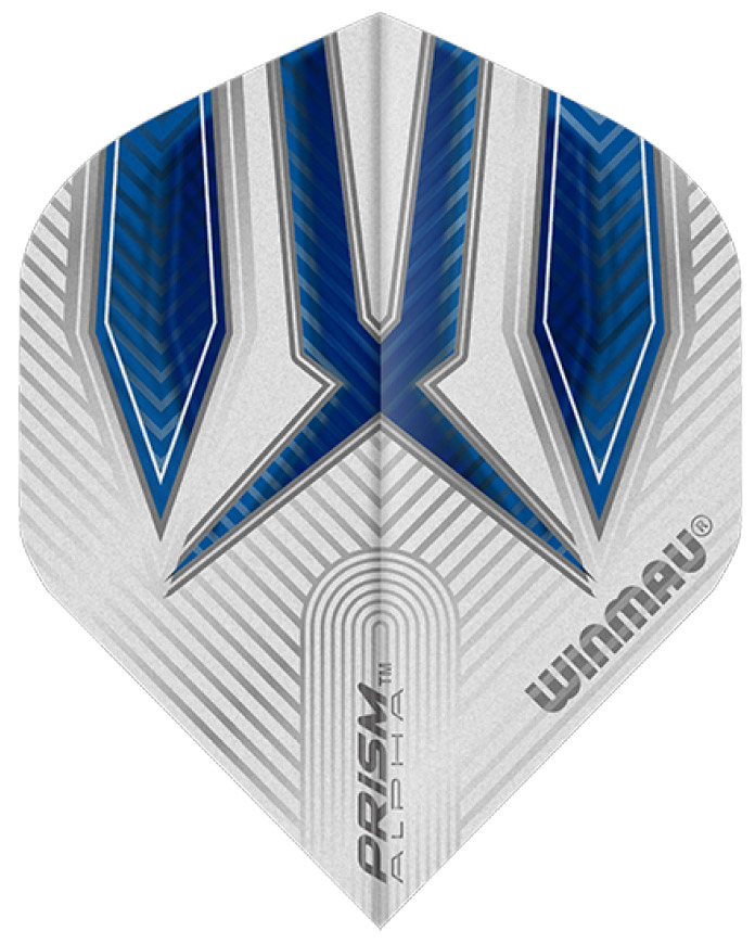 WINMAU ALPHA Darts Flights - 3 Stück - Extra stark!