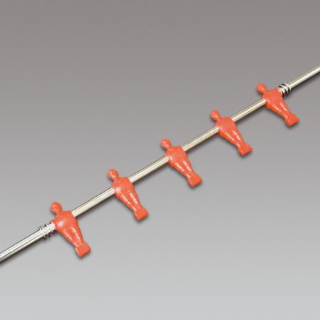 GARLANDO STANDARD SPIELERSTANGE - Mittelfeld - Rot - 16 mm