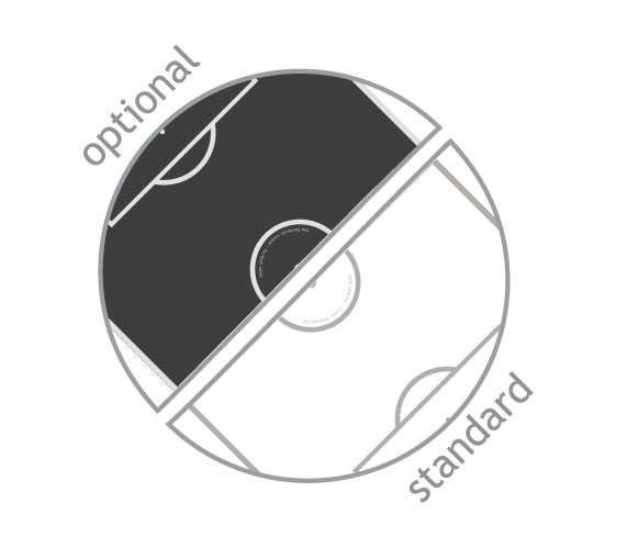 GARLANDO G-500 MILITARY ARCTIC - Tischfussball