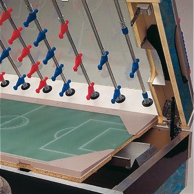 GARLANDO DELUXE OUTDOOR - Tischfussball mit Münzeinwurf