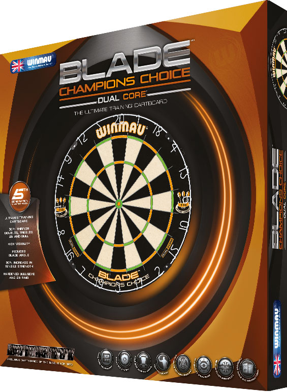Winmau Blade 5 Dual Core CHAMPIONS CHOICE - Dartboard