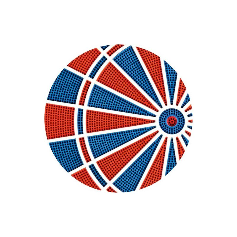 Elektr. Dartscheibe - Premium Silver JX 2000 - 2-Loch - PROFI-BOARD!