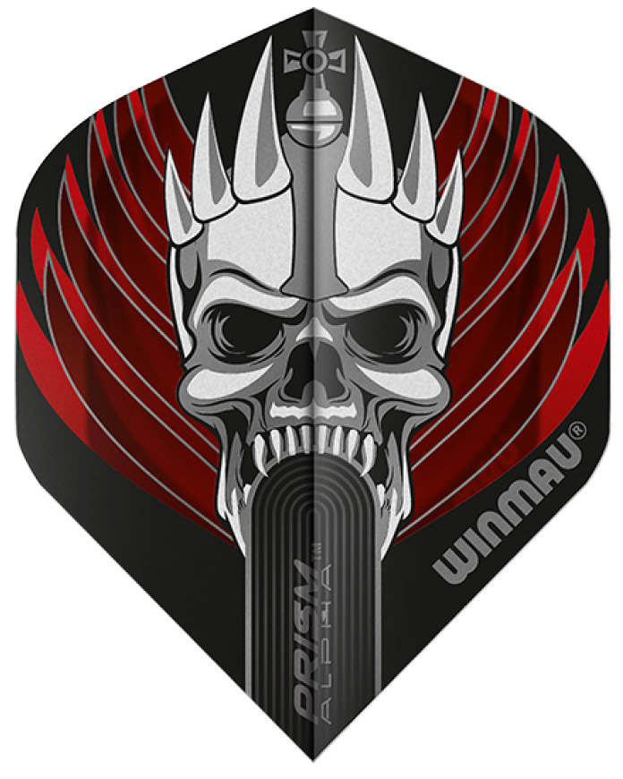 WINMAU ALPHA Darts Flights - 3 Stück - Extra stark!