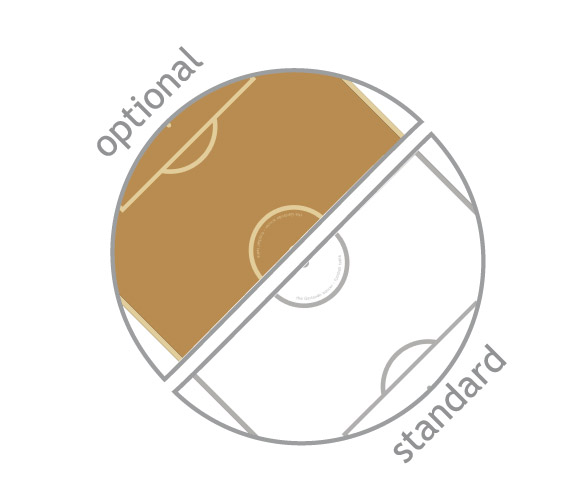 GARLANDO G-500 MILITARY DESERT - Tischfussball