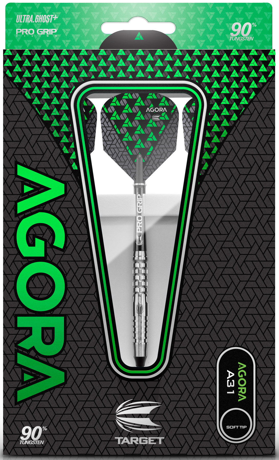 TARGET E-Darts AGORA A31 - 17g (+/- 0.05g) - 90% T