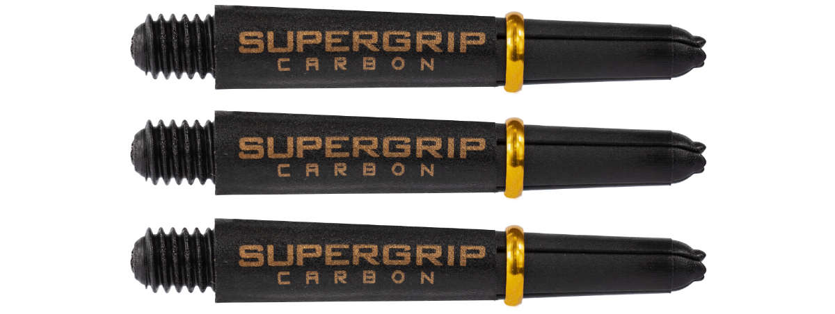 HARROWS Supergrip Carbon - Shafts - SHORT (33 mm) - 3 Stück