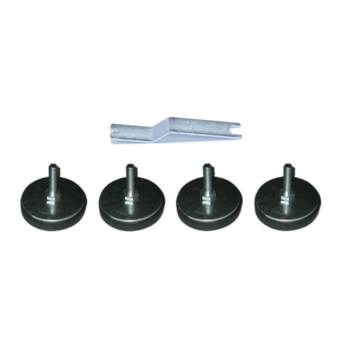Garlando - Höhenverstellbare Füsse für Champions - Set à 4 Stk