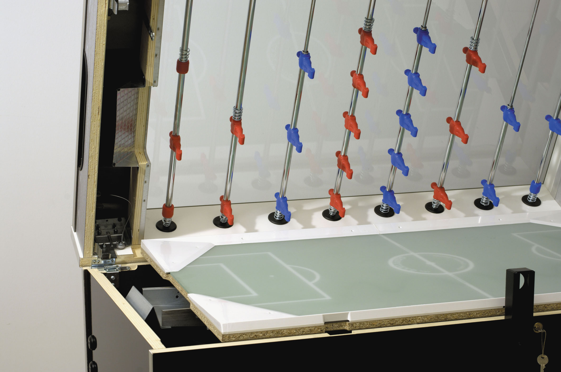 GARLANDO OLYMPIC SILVER - mit LED-Licht und Münzeinwurf