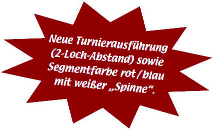 Elektr. Dartscheibe - Premium Silver JX 2000 - 2-Loch - PROFI-BOARD!