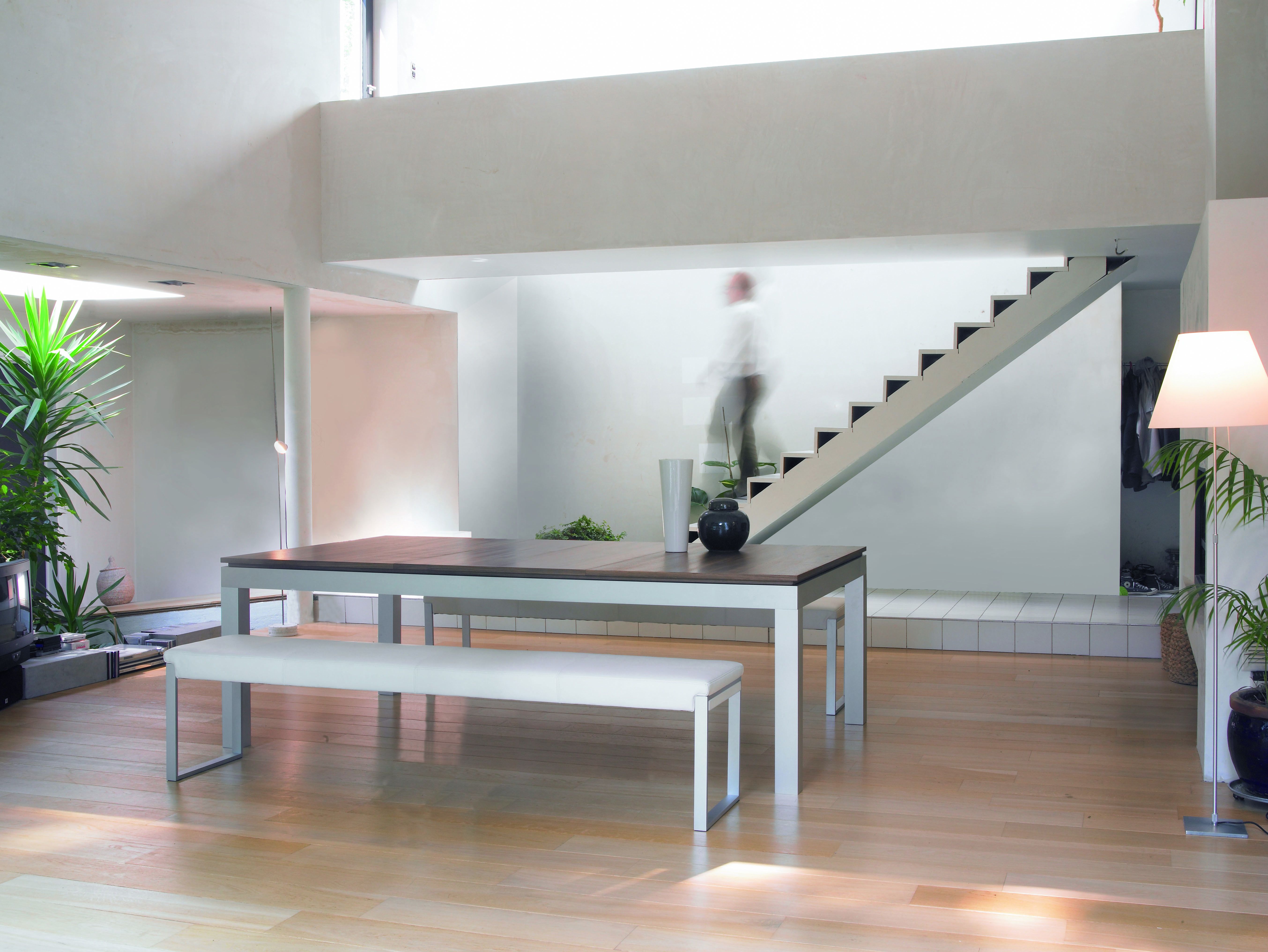 Fusiontable - Aluminium Matt Pulverbeschichtet