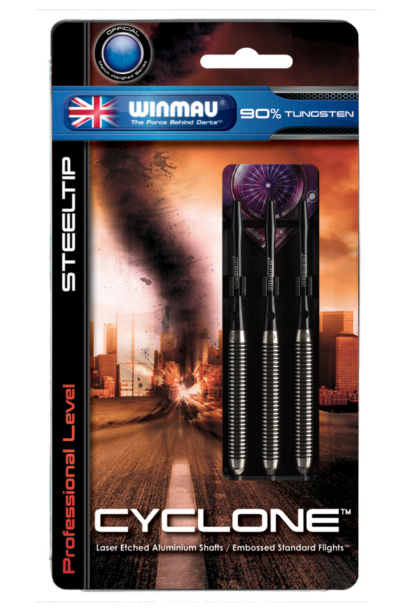 Steeldart WINMAU CYCLONE - 90% Tungsten - 26g - +/- 0.1g