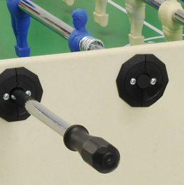 GARLANDO OPEN AIR - OUTDOOR - Einklappbar - Tischfussball