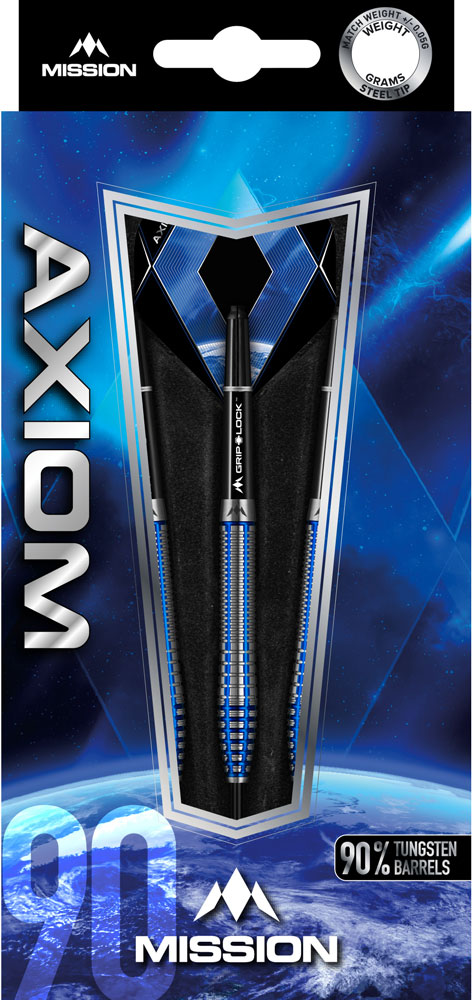 MISSION AXIOM  Darts Steel - M3 - 25g - 95% T - ±0.05g