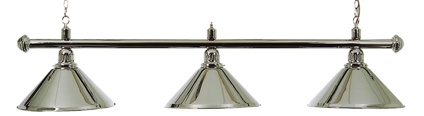 Billardlampe BUFFALO X3 CHROM - 3-flammig