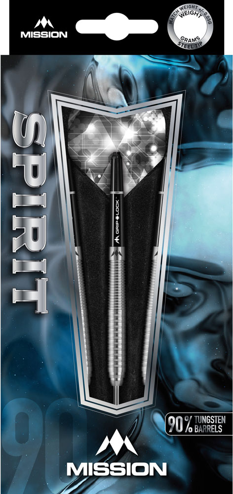 MISSION SPIRIT Darts Steel - M1 - 21g - 90% T - ±0.05g